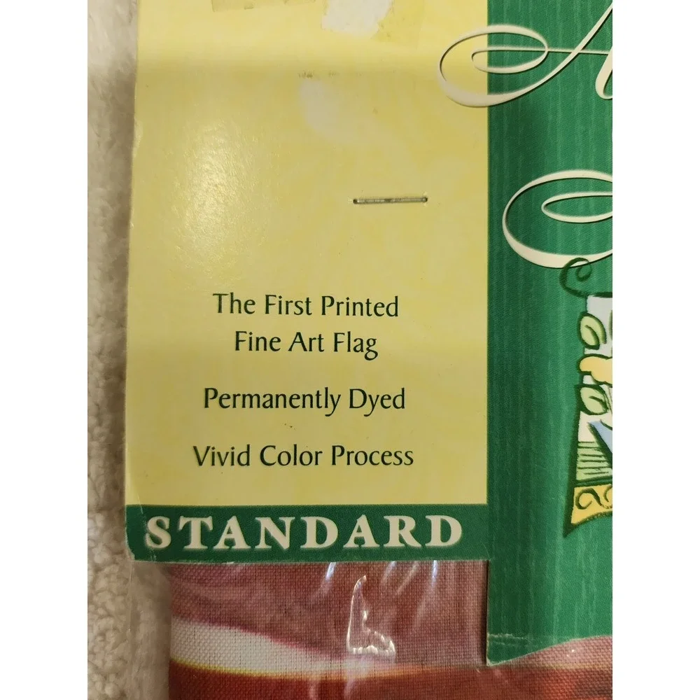 Toland Patriotic New Wreath Art Flag 24x36 USA Americana Outdoor Garden July 4th